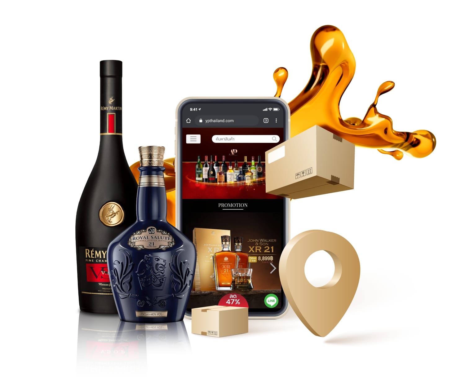 Y&P INTERNATIONAL NO.1 ONLINE WINE & SPIRIT STORE IN THAILAND